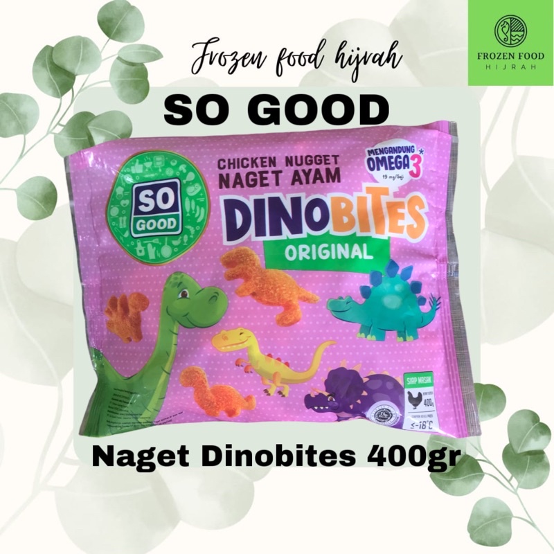 

SO GOOD NUGGET DINOBITES ORIGINAL 400 GR