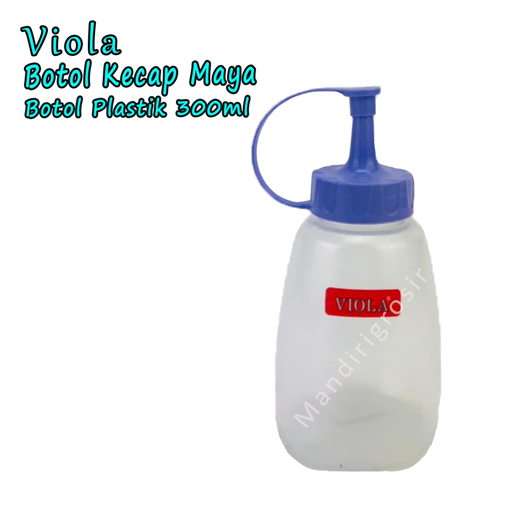 Botol Kecap Maya *Viola * Botol Plastik * 300ml