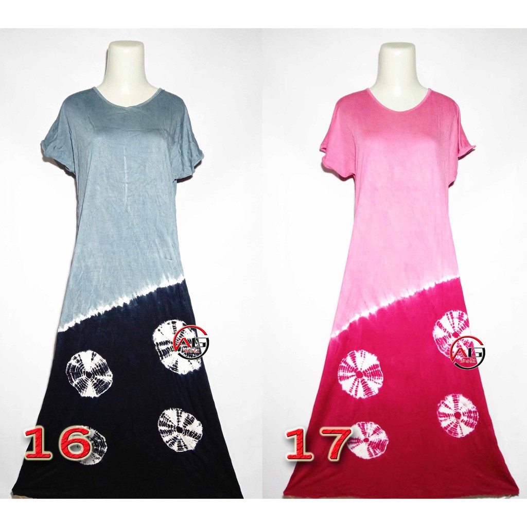 DRES PAYUNG JERSEY LONG BALI (pilih motif)