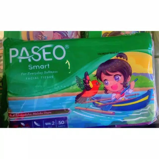 Tissue Tisue Tisu Paseo Smart 50 Sheets 2 Ply / Tissue Paseo / Paseo Smart /tissue Passeo