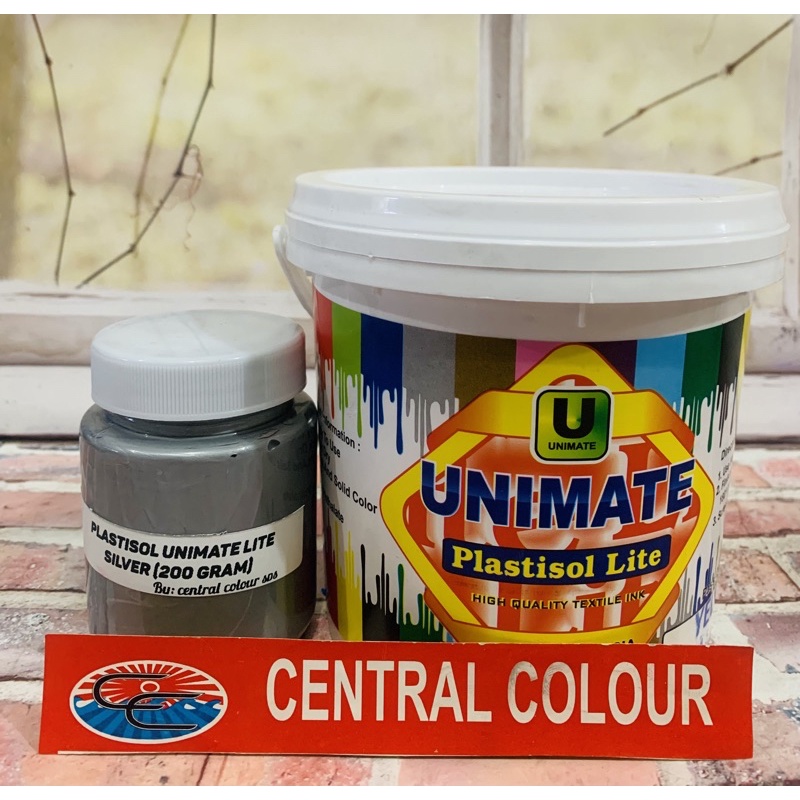 

Cat Plastisol Unimate LITE Silver / Perak - 200GR