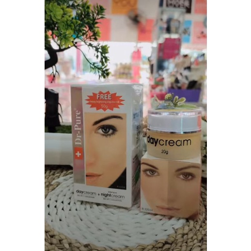 Dr.pure cream pemutih wajah original 100%