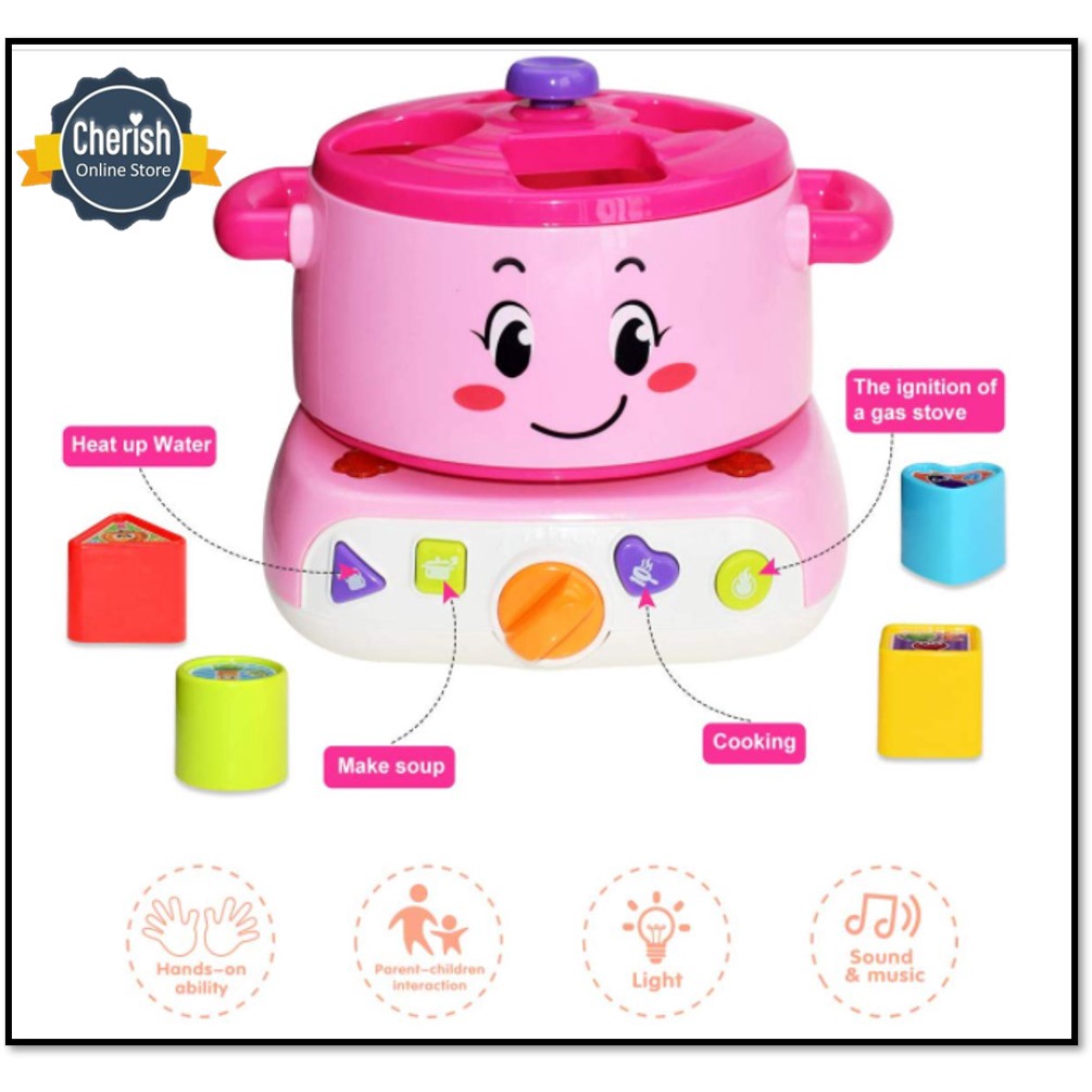 Mainan Masak Masakan 3 in 1 MAGIC STOVE - Mainan Anak Perempuan