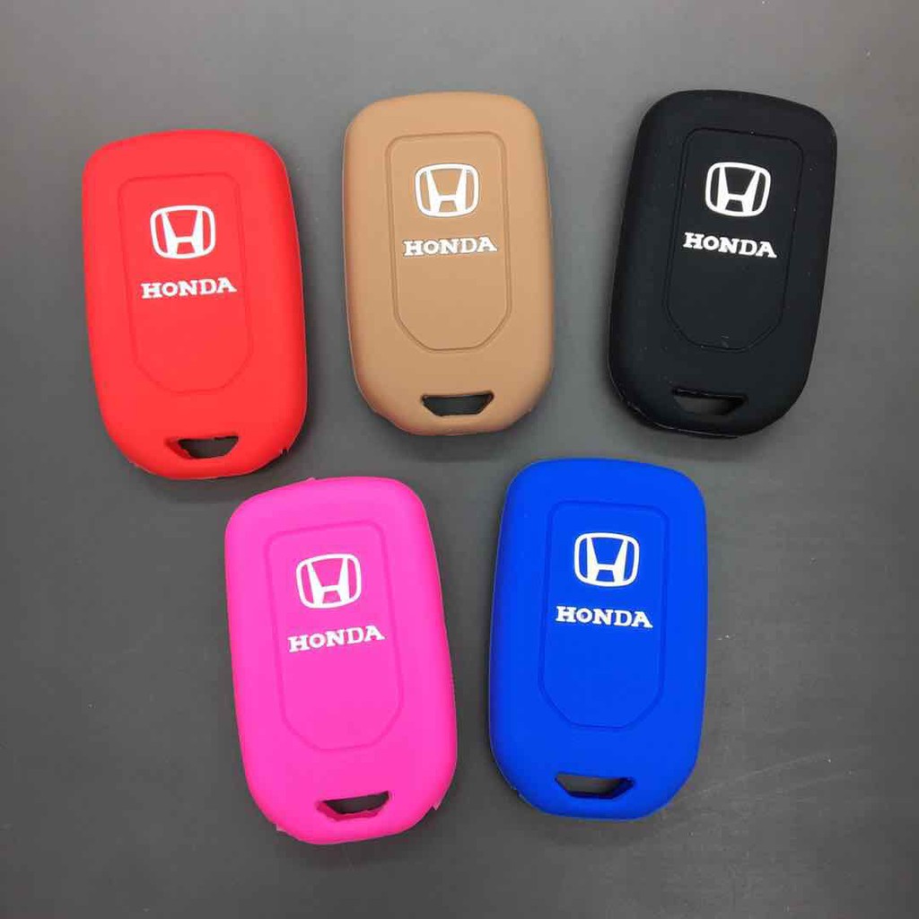 HONDA HR-V HRV New JAZZ 2 Tombol Cover Sarung Kondom Silicon Silikon Keyshirt Remote Kunci Mobil