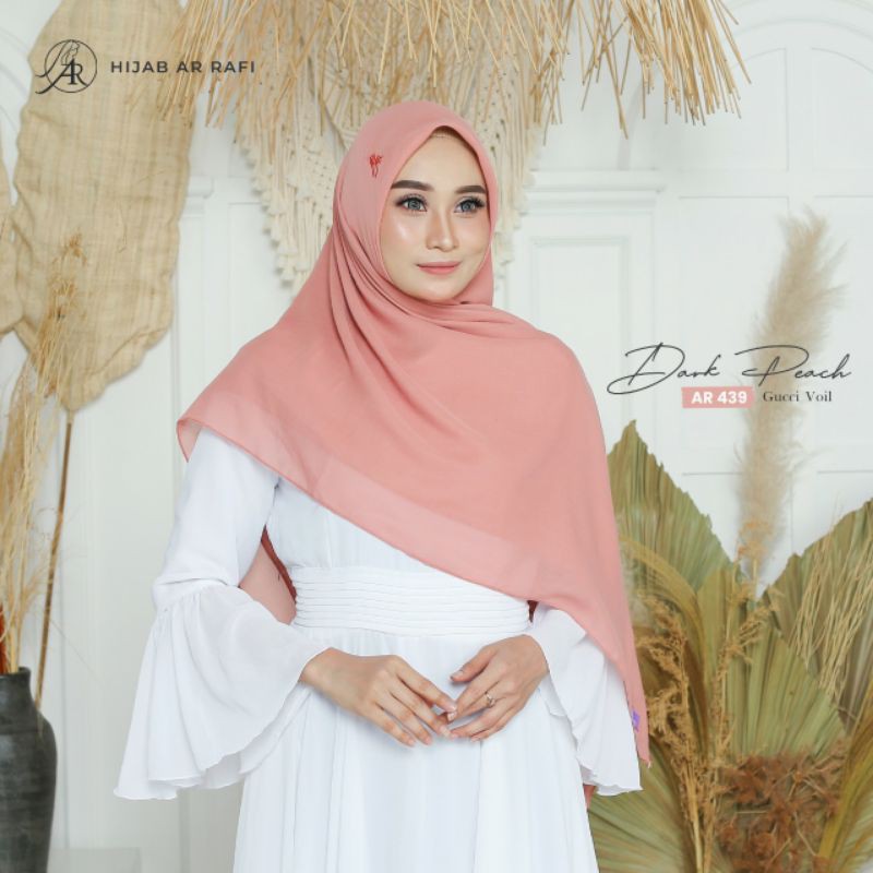 AR RAFI PUSAT KUDUS - AR 439 - SEGIEMPAT JUMBO - ORI HIJAB AR RAFI
