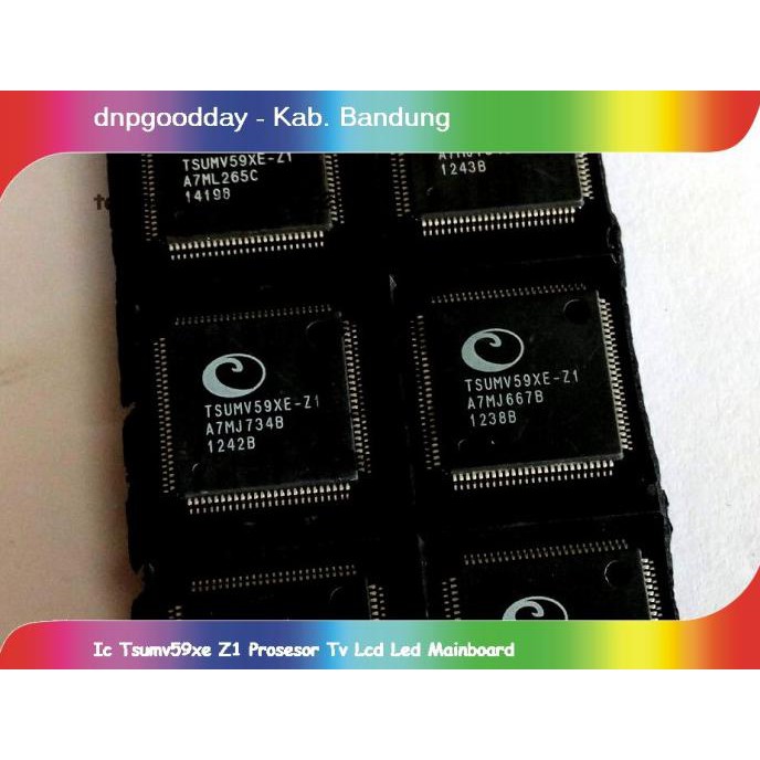 Ic Tsumv59Xe Z1 Prosesor Tv Lcd Led Mainboard Dnpgood11 Ayo Beli