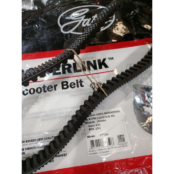 VANBELT CVT POWER LINK GATES ORIGINAL PRODUK THAILAND VARIO 125/150 PCX 150 all Beat scoopy