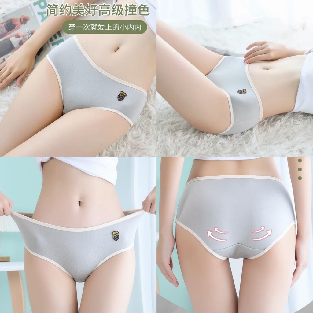 Celana Dalam Wanita Bahan Katun Premium High Quality CD Import