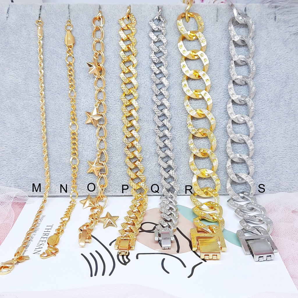 Gelang Rantai Xuping Charm Warna Gold Emas - BB235