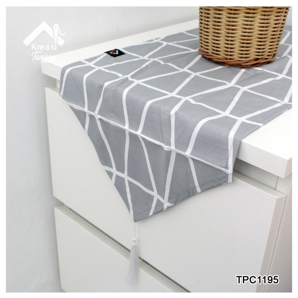 Taplak Meja / Table Runner Ukuran 105x30 - 150x35 TPC1195