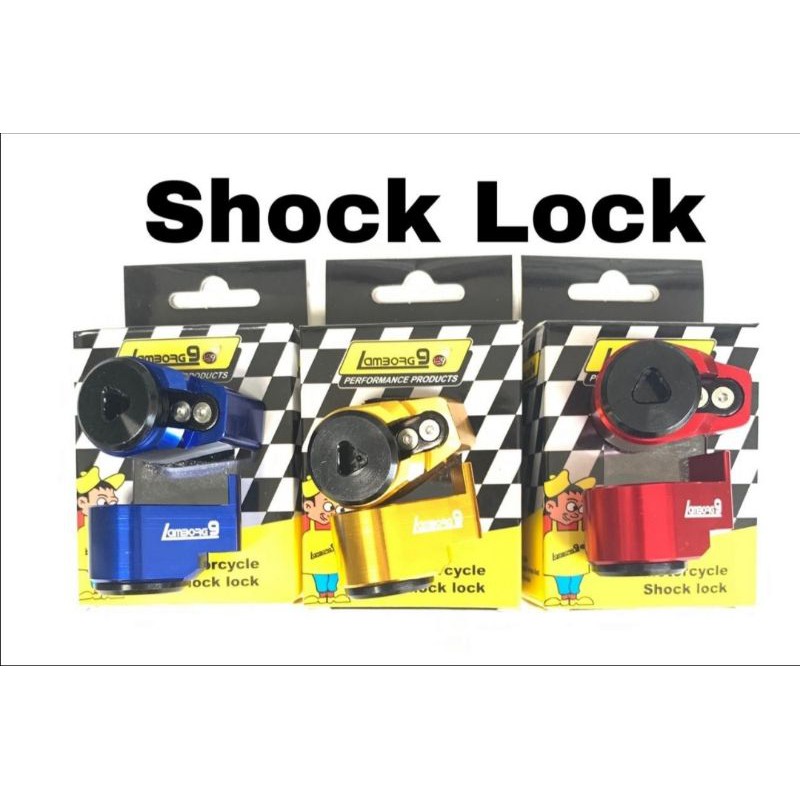 shock lock cnc universal / pengaman shockbreaker / gembok shockbreaker / kunci shockbreaker