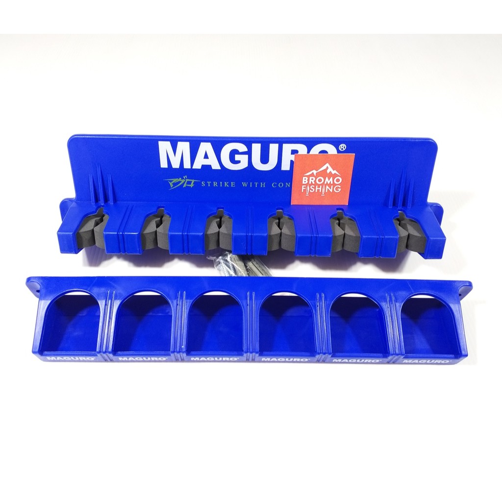 Rak Joran MAGURO / vertical rod holder rak stik dinding