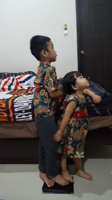 Baju Batik Anak Laki Katun Bagus Cowok Usia 0-14 Tahun Kode Bk-8