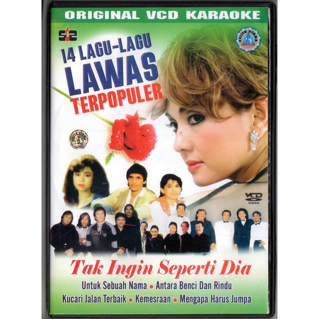 VCD KARAOKE 14 LAGU LAWAS TERPOPULER TAK INGIN SEPERTI DIA