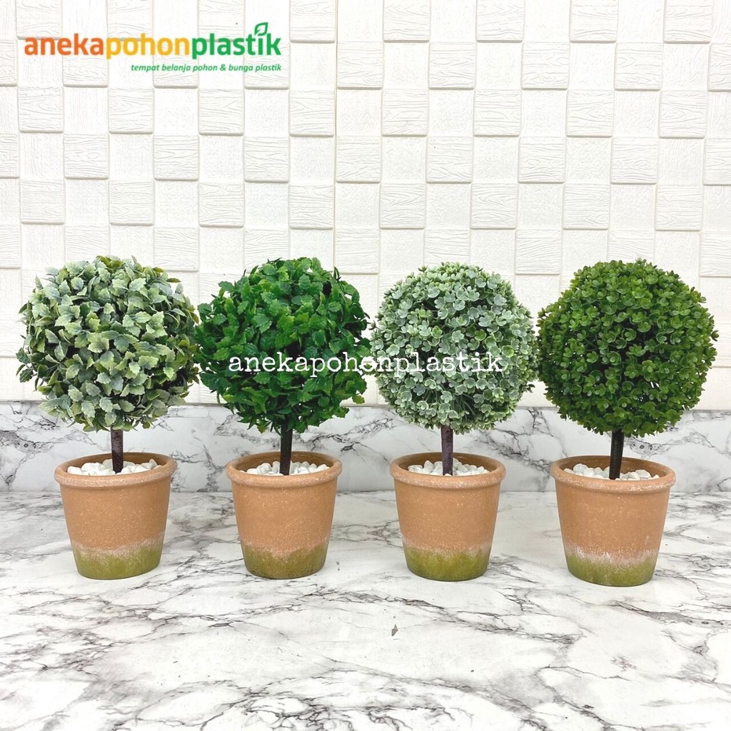 Bunga Hias Plastik Bunga Hias Mini Hiasan Meja Dekorasi Kantor
