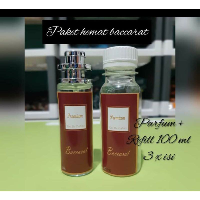 PARFUM THAILAND PAKET HEMAT(P.THAILAND 35ML BONUS REFILL 100ML)