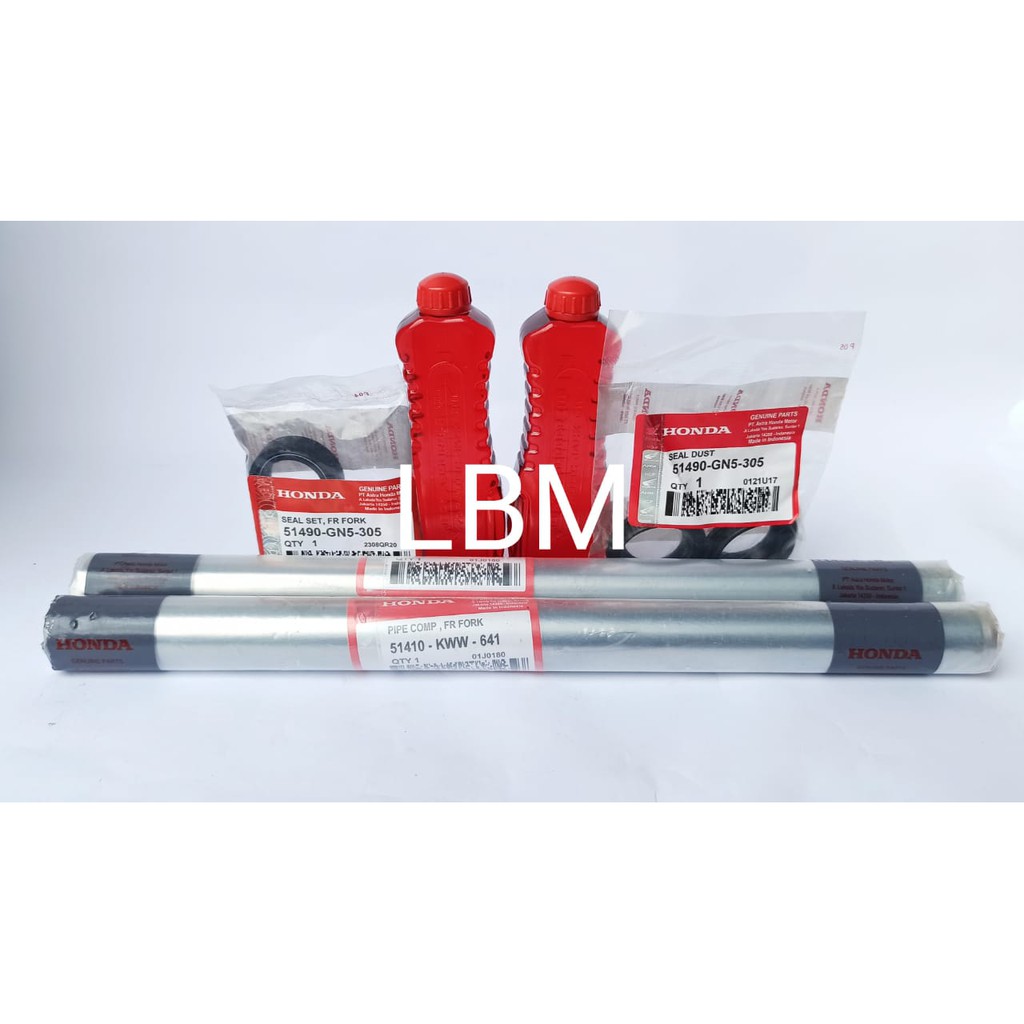 Paket AS Shock dan seal oli shock depan HONDA Blade old Revo Absolute