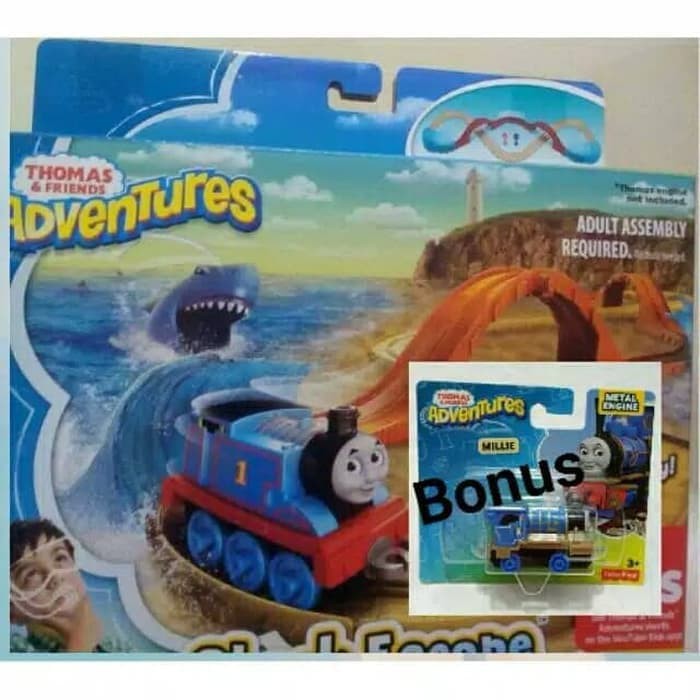 Diecast Set - Diecast Thomas And Friends - Diecast Hotwheels Thomas And Friends Track Shark Escape