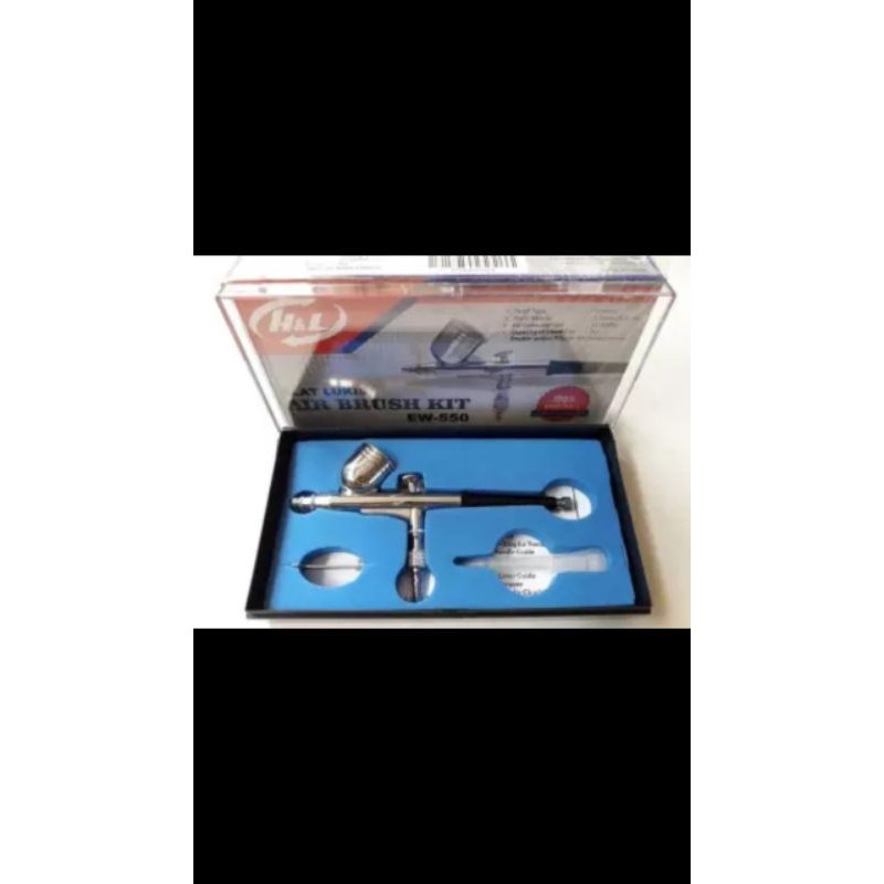 

H&L EW550 Pen Air Brush Kit Spray Gun Lukis Baru Bs COD