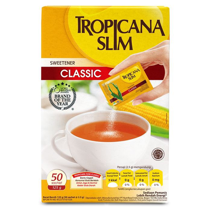 

GULA TROPICANA CLASIS isi 50pcs