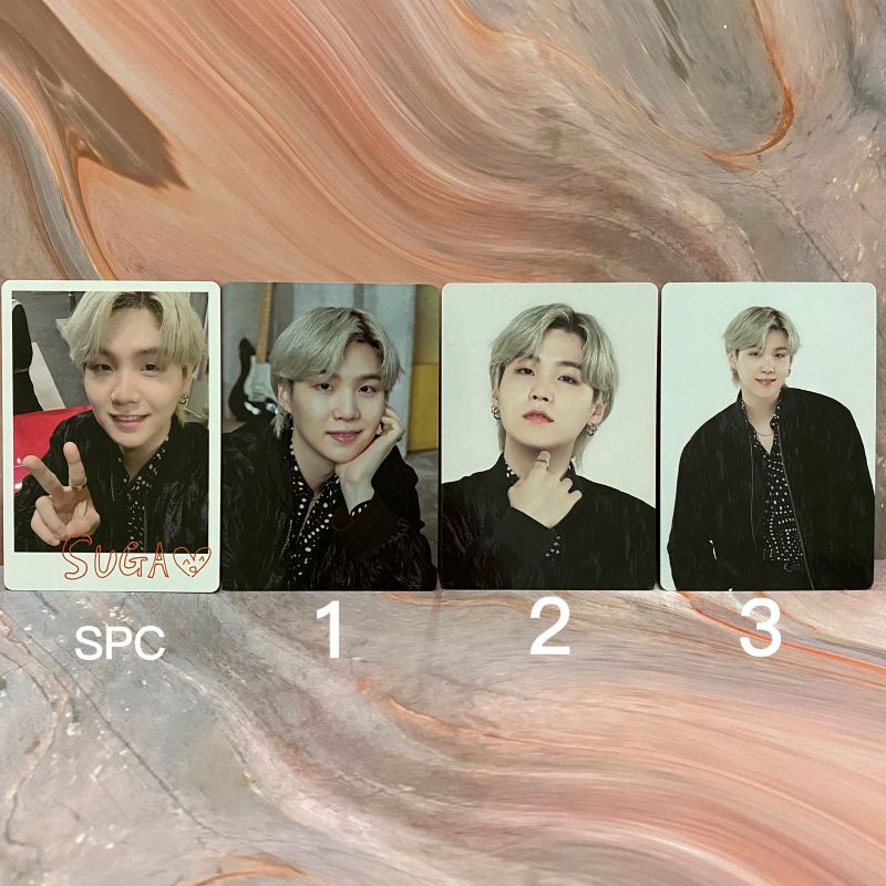 BTS Official Permission To Dance mini photocard MPC PTD PC Ready Yoongi Suga