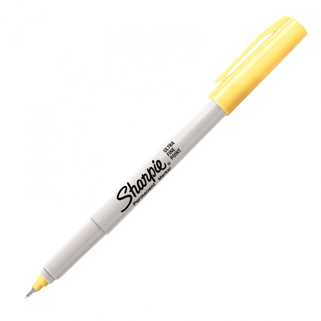 

Sharpie Ultra Fine Point Permanent Marker - Yellow - Satuan