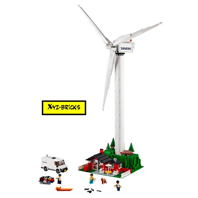 lego creator 10268 vestas wind turbine