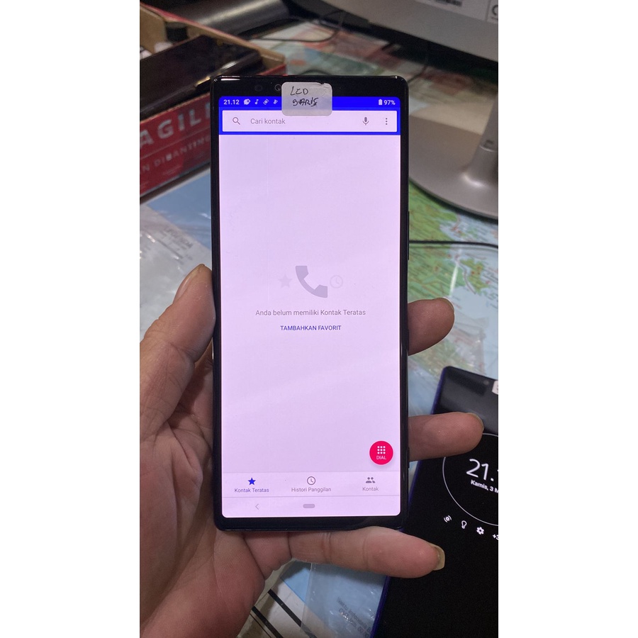 DI JUAL SEMUA HANDPHONE RUSAK SONY XPERIA IPHONE DAN LAIN LAIN.-X 1 LCD GARIS PUTIH