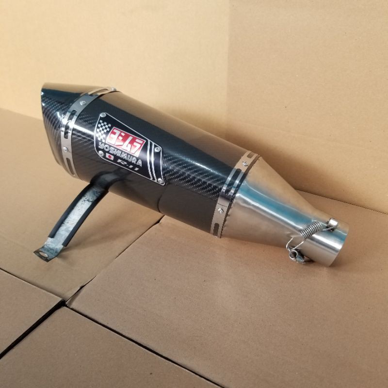 Knalpot Racing Yoshimura R11 Vixion R15 v2 v3 CBR CB Tiger MP Pulsar 200NS  Verza Byson Xabre GSX MX-6