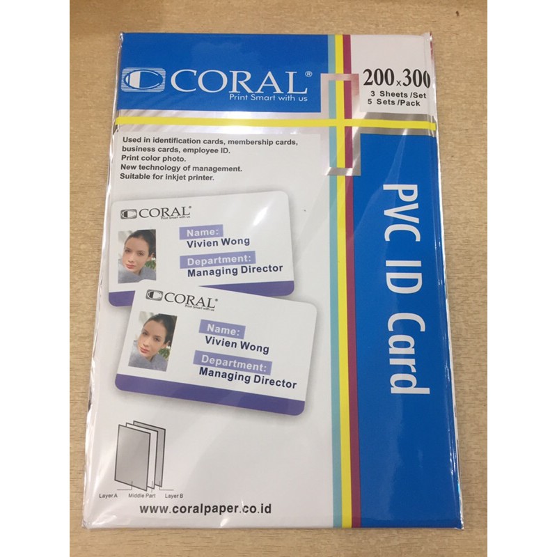 

PVC ID CARD CORAL