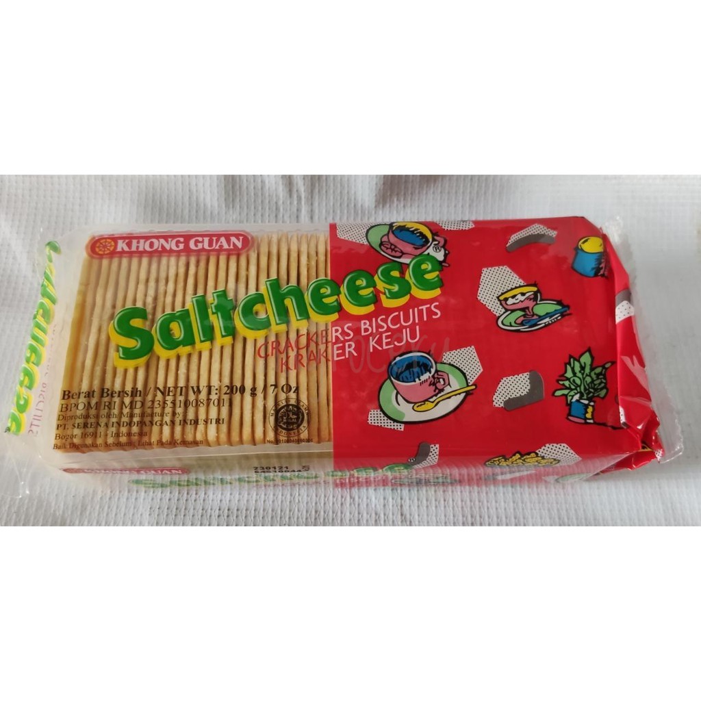 

KHONG GUAN SALTCHEESE CRACKERS 200gr