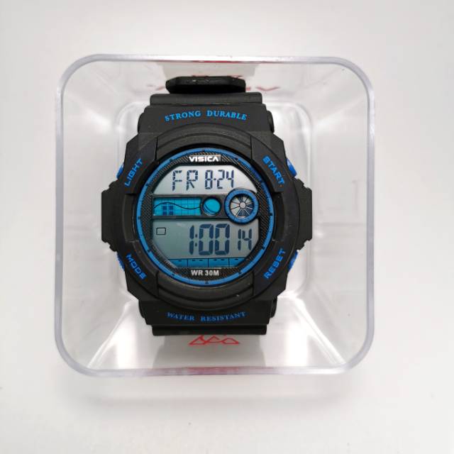 Visica Jam tangan digital Sporty water Resist 6217