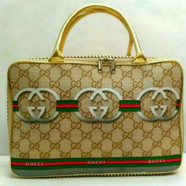 Travel bag kanvas gucci