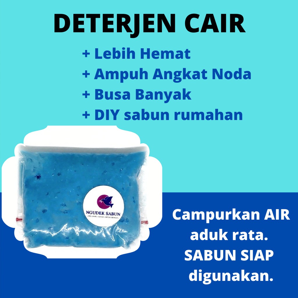 Deterjen Cair 1L - BIANG SABUN 1 Liter - Refill - DIY