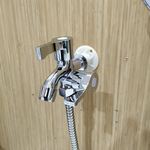 Kran Cabang Shower - Kran Double Engkol Kran Stainless