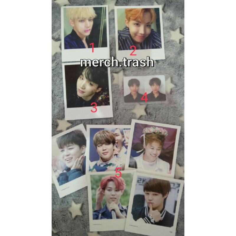 PC BTS Suga Tae Jhope Jimin Wings Ly Tear