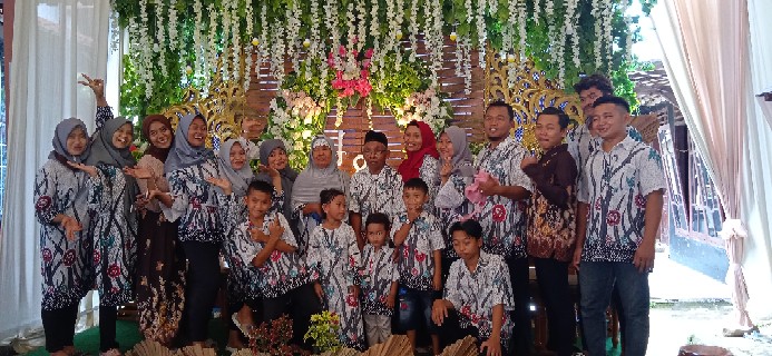 Kemeja Batik Lengan Panjang 021 Risna Batik Hrb026 Hem Batik Murah Seno Sogan Bakung Padi Manggar