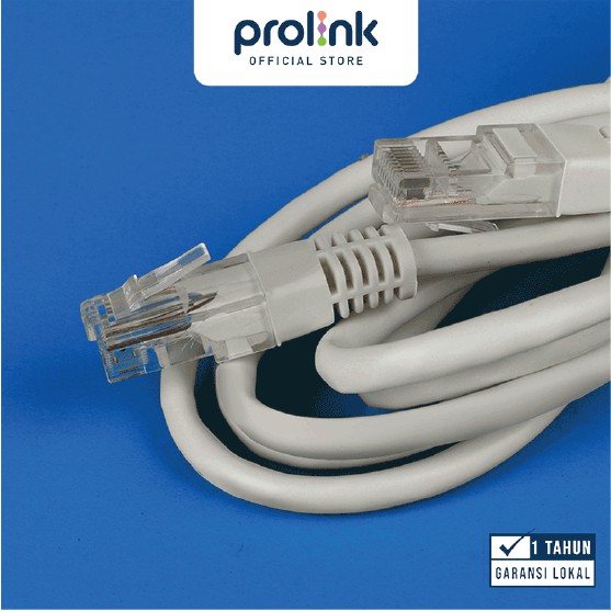 PROLiNK Kabel Network CAT5e 24U UTP Ethernet Cable Bare Copper