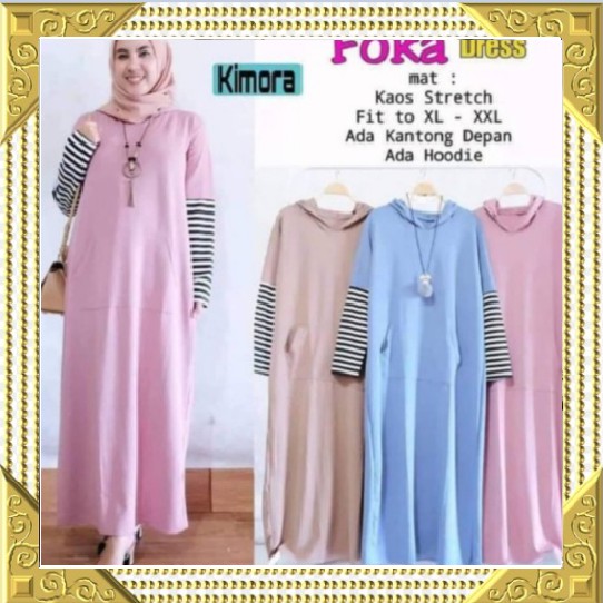 Terlaris Gamis Model Korea Remaja Tartan MIX 01 | GAMIS KAOS DINAR AYUDIA WARNA HIJAU ARMY BAHAN