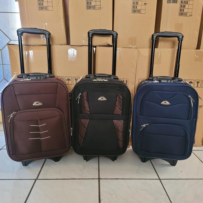 Koper 16 Inch Polo Import Alternatif Koper President Navy Club Kanvas