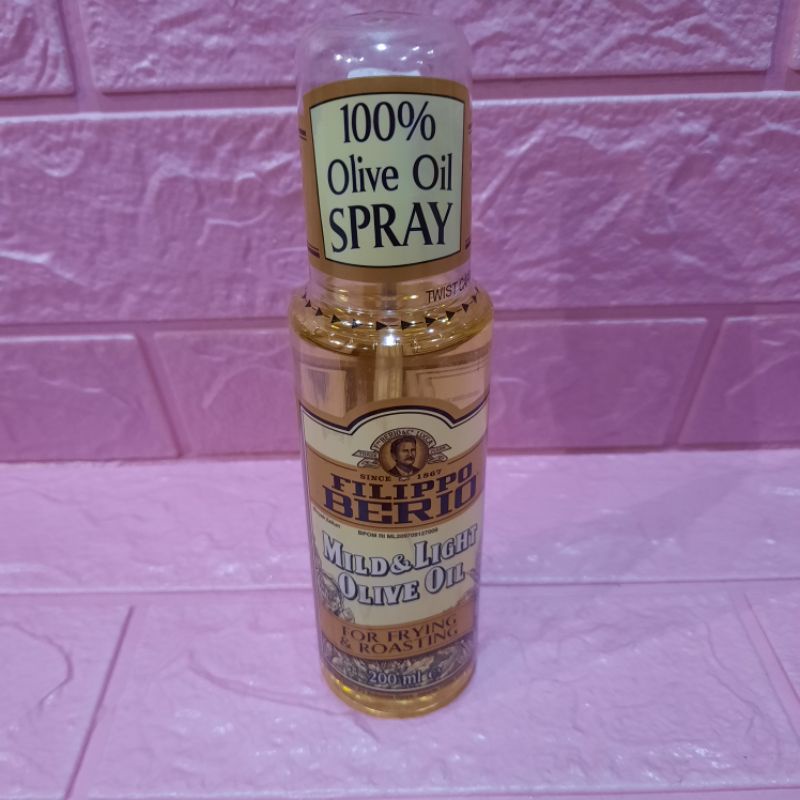 

Filippo Berio Extra Virgin Minyak Zaitun Extra Light Spray 200 Ml