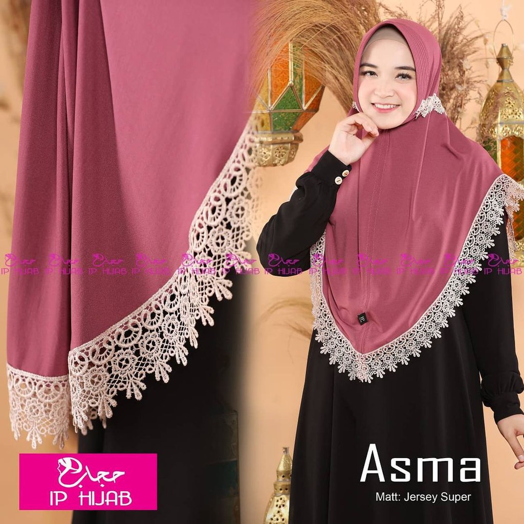 NK/IP HIJAB | Jilbab Hijab instan Kerudung HIGH QUALITY ASMA