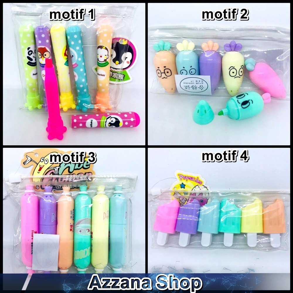 

STABILO KARAKTER / STABILO KARAKTER LUCU / STABILO WARNA-WARNI LUCU / STABILO KARAKTER WORTEL