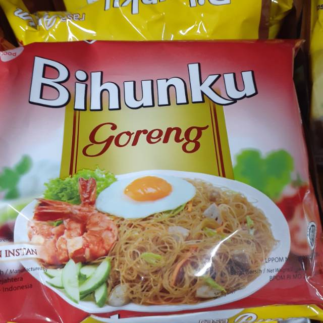 

Bihunku bihun goreng