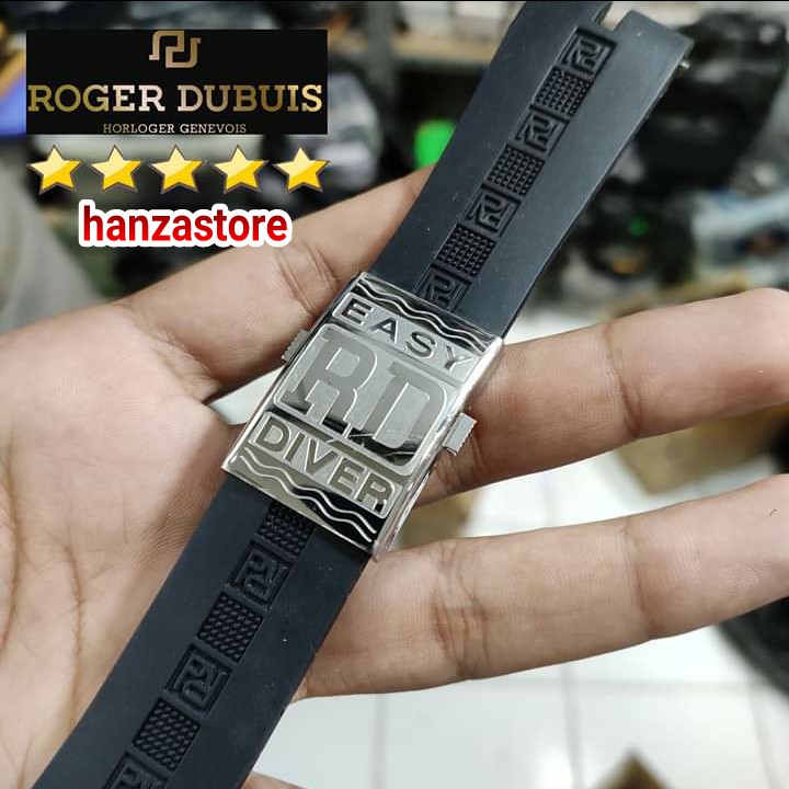 Strap watch Rubber Roger dubuis Rogerdubuis Easy Diver Tali RD