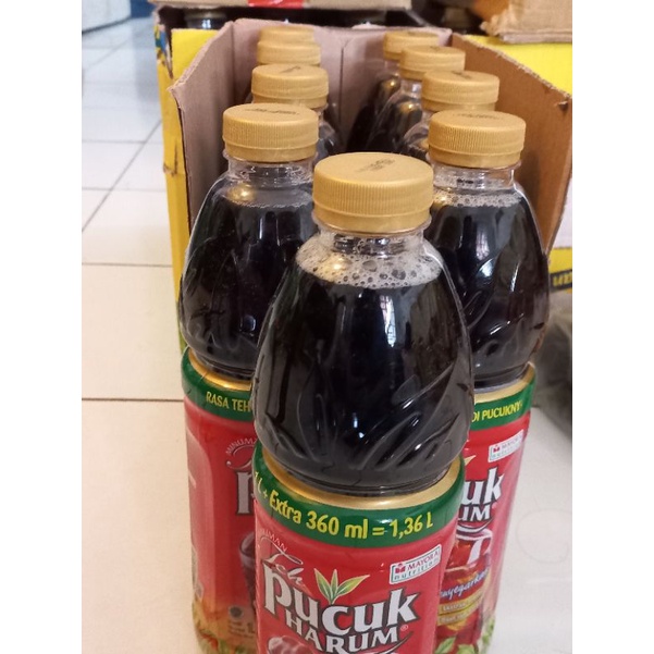 PROMOOO  Teh Pucuk Harum Botol 1 liter. Harga Normal Rp.17,000