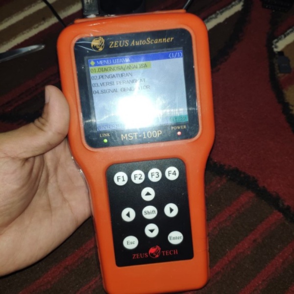 Promo Scanner Sepeda Motor Universal MST 100P Orange Terlengkap Murah