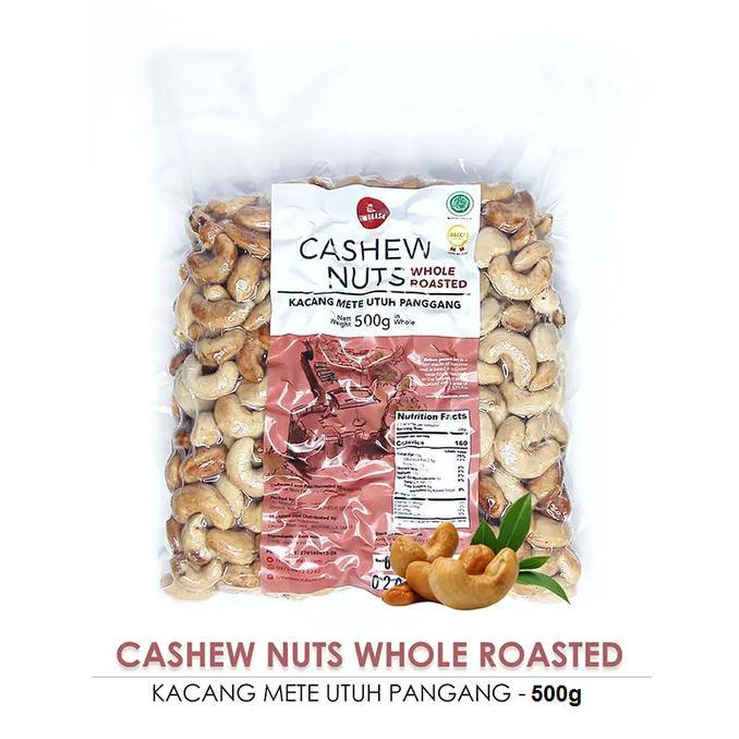 

Timurasa Roasted Cashew Nuts 500gr / Kacang Mete Utuh Panggang