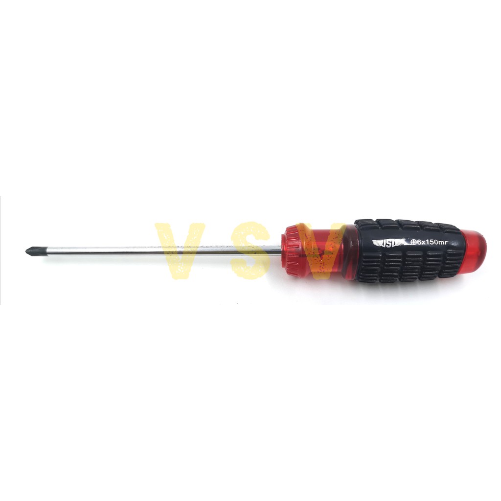 VSV Obeng gagang karet 2pc 6x150[-][+] / Obeng karet / screwdriver