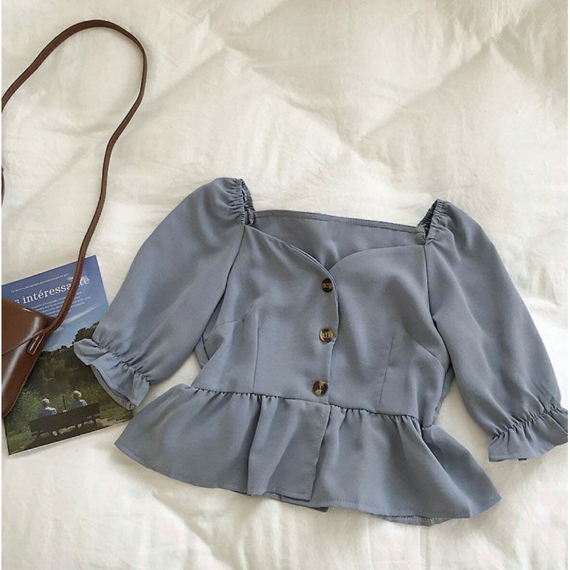 BLOUSE RAYA BAHAN SHAKILA / BLOUSE RAYA / STYLE KOREAN KEKINIAN